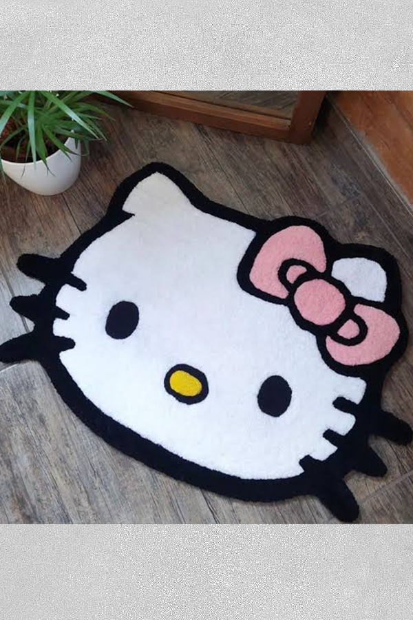 Hello kitty shops rug’s